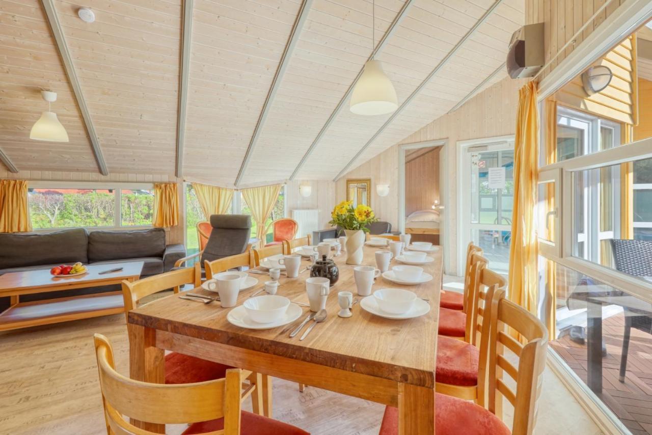 Villa Kranich Poolferienhaus à Hohendorf  Extérieur photo